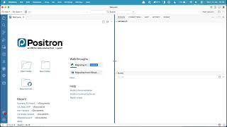 Using Positron for Data Analysis with R