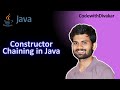 Constructor Chaining in Java using this() and super() #javacodinginterview #corejava #coding