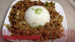 Mongolian Lamb Chinese Video Recipe cheekyricho