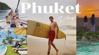 Phuket vlog ทริปแรกของปี ครั้งแรกของการถ่าย เที่ยว กิน เล่นเสิร์ฟ ล่องเรือ | RAGANNN