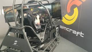 SimRacing Expo 2019 - SimCraft APEX5 GT PRO Motion Racing Simulator