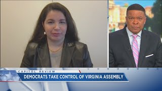 Democrats take control of Virginia Legislature