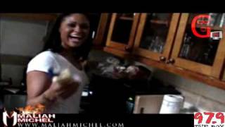 @IAmMaliahMichel (behind the scene video) @vibemagazine