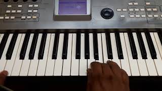 Newyork nagaram song | keyboard tutorial | part 1| cover | sillunu oru kadhal | raj bharath|