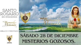 Sábado 28 de Diciembre 2024 / Santo Rosario en Imágenes Bíblico y Meditado / Misterios Gozosos