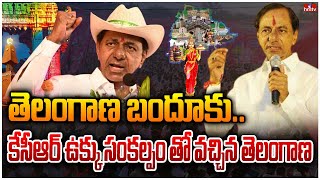 తెలంగాణ బందూకు..కేసీఆర్ ఉక్కు సంకల్పం తో వచ్చిన తెలంగాణ |CM KCR | Telangana History | hmtv