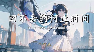 【抖音新歌】回不去的何止时间 - 吖毛【动态歌词】