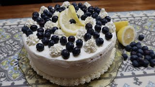 Packed with flavor!!!! Blueberry Lemon Cake