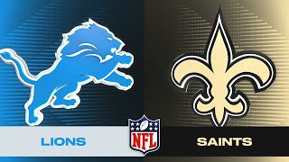 Madden NFL 23 - Detroit Lions Vs New Orleans Saints Simulation PS5 Week 13 (Madden 24 Rosters)