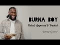 Burna Boy - tested, approved & trusted(official lyricsvideo @lemondikenz)