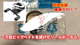 一万回ビッグベイトを投げたアンタレスをメーカーオーバーホールに出したら驚愕の結果に!?