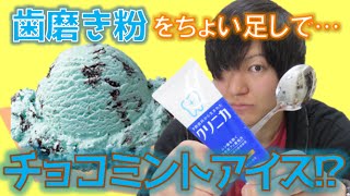 【リクエスト】歯磨き粉×チョコチップでチョコミント!?