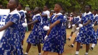 School cadet corps on Independence Day.