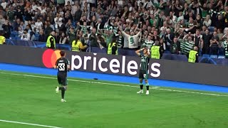 REAL MADRID 5-1 CELTIC | BERNABEU ATMOSPHERE PLUS JOTA'S FREE KICK AND MORE!