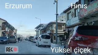 Erzurum / Hınıs  28 01 2024 yüksel çiçek