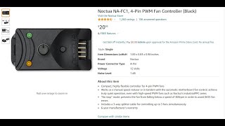 Noctua Fan controler