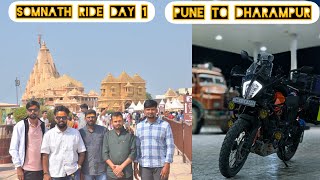 Pune To Dharampur | Somnath ride Day 1 | KTM Adventure 390 sw | Ep. 1