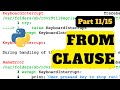 From clause | Python Tutorial