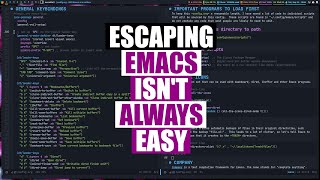 Escaping Emacs...(And You Thought Vim Was Hard To Quit!)