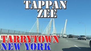 Tappan Zee Bridge - Terrytown - New York - 4K Infrastructure Drive