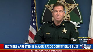 Brothers arrested in 'major' Pasco County drug trafficking bust