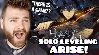 WAIT?? THERE IS A SOLO LEVELING GAME? | Solo Leveling: Arise! | Trailers & Gameplay REACTION!