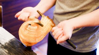 Sugar scallion Sugar-pulling skills, Amazing traditional manual｜Taiwan street food