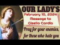 Our Lady's Message to Gisella Cardia for February 10, 2024