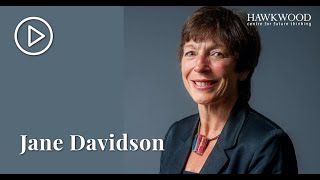 Jane Davidson · Radically rethinking public policy for future generations