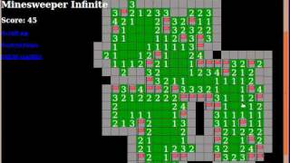 Javascript Minesweeper Infinite