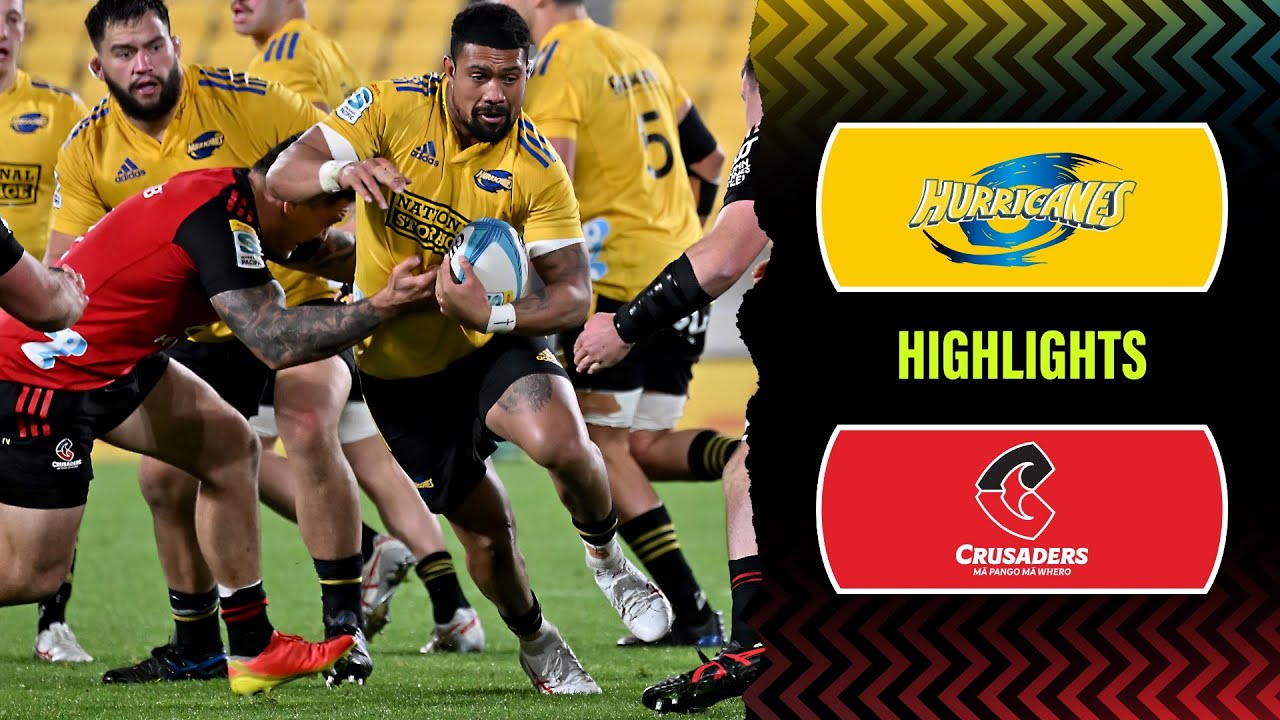 Super Rugby Pacific 2023 | Hurricanes V Crusaders | Rd 15 Highlights ...