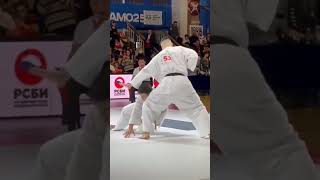 kyokushin karate 🥋🥋 lntarnional fighter best nee kick nockout