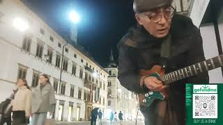 Jazz Nano Street Edition: January Monday Evening Busking 1 in Graz: Austria Tour 2025