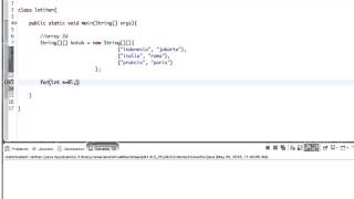 Belajar Java (Array 2Dimensi)