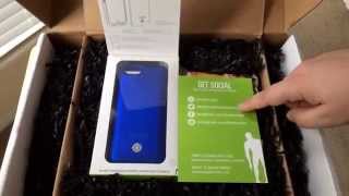 Maven iPhone 6 Blue Battery Case From Lenmar Unboxing 2-1-15