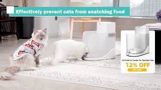 CATLINK AI Smart Feeder: Set Feeding Plan on Your Phone