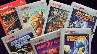 7 New Cartridges From Atari