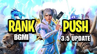 RANK PUSH IN BGMI 3.5 NEW UPDATE 😎|| EPG ANGEL LIVE 😇