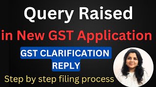 Gst Clarification Reply | Gst Pending For Clarification | How to File Clarification For GST Number