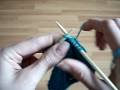 How to Knit Double Decrease - (SL2tog, K1, P2SSO)