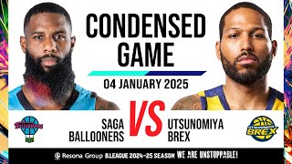 Saga Ballooners vs. Utsunomiya Brex - Condensed Game