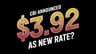 💥 CBI Announced Iraqi Dinar New Rate $3.92 Today? 💥 Iraqi Dinar Today Updates