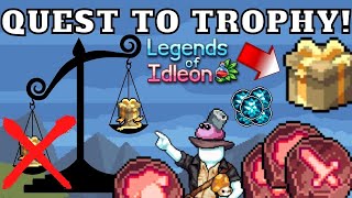 Quest to Trophy! Guild boxes! Week 25! - IdleOn