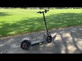 this $799 electric scooter is fast with long range u0026 suspension freego f12 e scooter review 2022