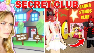 I Snuck Into Moody's *SECRET* CLUB HOUSE In Adopt Me! (Roblox)