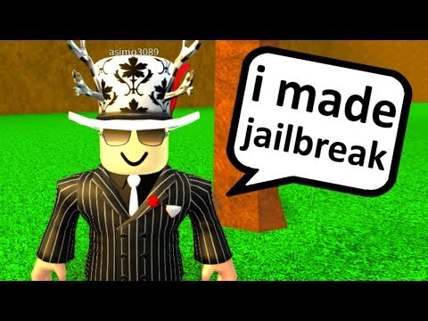 Convincing People Im Asimo3089 Jailbreak Creator Roblox - 