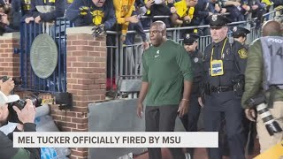 MSU fires head football coach Mel Tucker