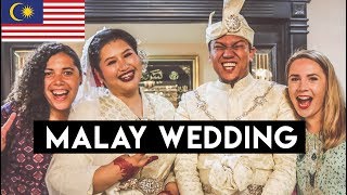 FOREIGNERS ATTEND MALAY WEDDING - Solemnisation Ceremony || Malaysia