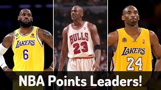 NBA all time points leaders (2023 Update) 🏀 Comparison video | Best NBA players