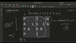 6. Zigzag Conversion | Strings | LeetCode Medium